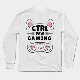 CTRL PAW GAMING Long Sleeve T-Shirt